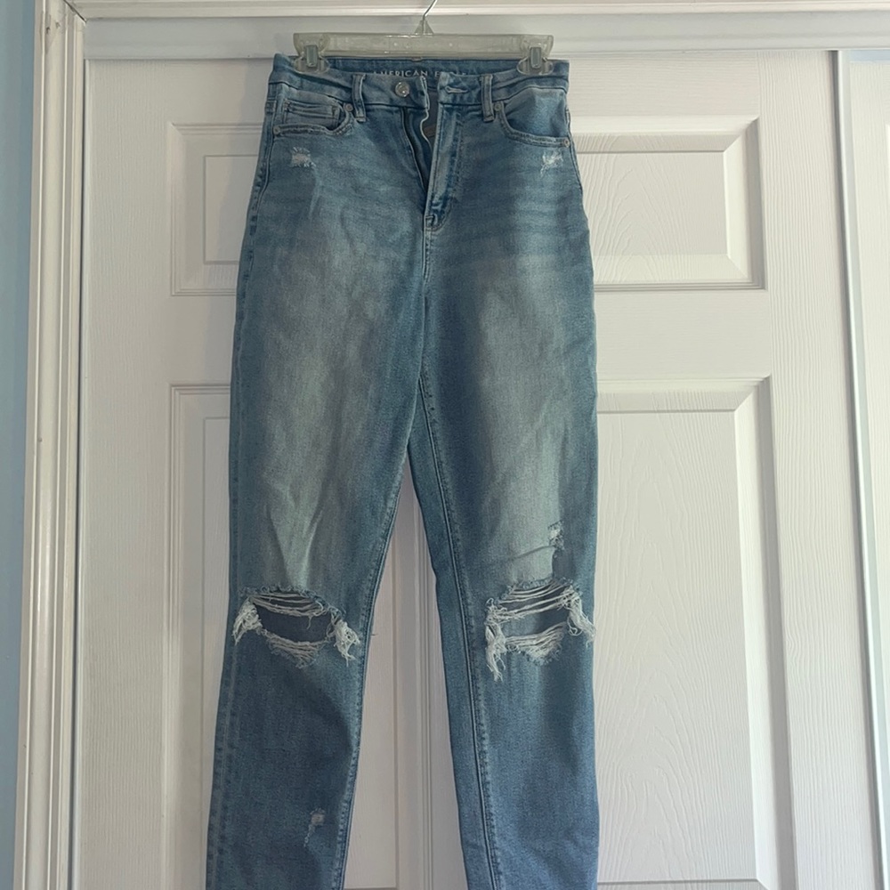 American eagle curvy mom jeans